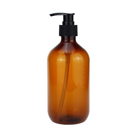 Distributeur Flacons de Distributeur de Bouteilles Pompe Vide Bouteille en Plastique pour Lotion Gel Douche Savon pour Les Mains