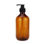 Distributeur Flacons de Distributeur de Bouteilles Pompe Vide Bouteille en Plastique pour Lotion Gel Douche Savon pour Les Mains