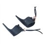 Namvo Lot de 2 doigts de tir à l'arc en cuir pour pouce et flèche pour la chasse - Noir