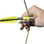 Namvo Lot de 2 doigts de tir à l'arc en cuir pour pouce et flèche pour la chasse - Noir