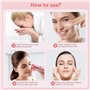 CARER SPARK Appareil Facial Radiofréquence Massager Facial anti-rides avec 3 Thérapies à la Lumière LED pour Réduire les Rides R