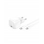Belkin Chargeur Secteur Compact BoostCharge 30 W (USB-C Power Delivery