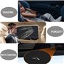 YANINEE Lot de 4 pare-soleil arrière de voiture pour bébé avec protection UV