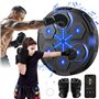 Machine de boxe musicale 5.0 intelligente Bluetooth améliorée - Montage mural - Équipement de frappe électronique - Équipement d