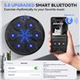 Machine de boxe musicale 5.0 intelligente Bluetooth améliorée - Montage mural - Équipement de frappe électronique - Équipement d