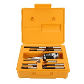 F1-12 Jeu De Barres D'alésage，Jectse F1-12 MT3 M12 50mm Tête ennuyeuse avec 9 Barres d'alésage 12mm Set de têtes d'alésage