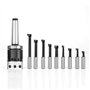 F1-12 Jeu De Barres D'alésage，Jectse F1-12 MT3 M12 50mm Tête ennuyeuse avec 9 Barres d'alésage 12mm Set de têtes d'alésage