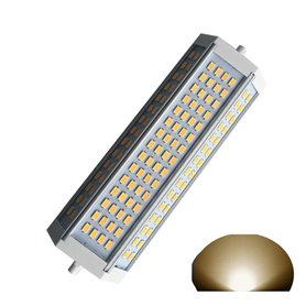 Generic R7s J189 Ampoule LED à intensité variable 50 W Lumière chaude 3000 K Ac230 V 4700lm à double extrémité J Projecteur LED