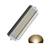 Generic R7s J189 Ampoule LED à intensité variable 50 W Lumière chaude 3000 K Ac230 V 4700lm à double extrémité J Projecteur LED