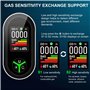 Gedsffati Détecteur de Gaz et Monoxyde de Carbone avec Prise pour Maison, Alarme de CO, Alarme de Gaz Combustibles pour Gaz Natu