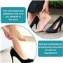 5 Pair Rembourrage de Chaussures en Mousse Souple Ajustable, Semelles Intérieures Respirantes pour Hommes et Femmes, Bouchons d'