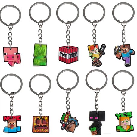 Bessy shop 10PCS Porte-clés Silicone