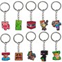 Bessy shop 10PCS Porte-clés Silicone
