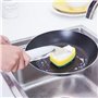 JOYOLA 10 pièces Éponge de Baguette Têtes de Rechange de Recharge Savon Éponge Baguette Comprend 1 Tige de Lave-Vaisselle et 9 t