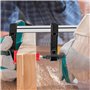 2pcs Serre-joint, 50 x 150 mm Fonte Malléable F Pince à Bois F Serre-joint à Barres avec pince en acier pour coller et épissurer