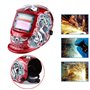 Masque de Soudage Protection de Soudeur Automatique avec Plage de Réglage Large DIN 9 et 13 pour TIG