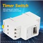 Commutateur Électronique à Minuterie Numérique Programmable LCD THC 30A 12/24/110/220V (12V), Changement de Source d'alimentatio