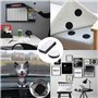 80 Pièces Scratch Autocollant Rond 5cm et 6cm Carré Scratch Autocollant Double Face Pastille Scratch Autocollant Scratch Autocol