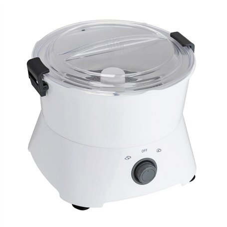 Éplucheur de pommes de terre électrique 85 W avec support de table – Éplucheur professionnel pour pommes de terre