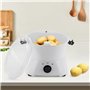 Éplucheur de pommes de terre électrique 85 W avec support de table – Éplucheur professionnel pour pommes de terre, pommes et car