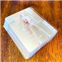 bjlysk The Body Deck Jeu de cartes squelette humain – Outil d'étude d'anatomie transparent et jeu de poker éducatif | Cartes en 