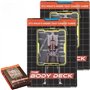 The Body Deck Jeu de cartes squelette humain – Outil d'étude d'anatomie transparent et jeu de poker éducatif | Cartes en plastiq