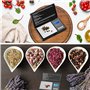 Casavello Balance de Cuisine Électronique de Haute Précision 500g/0,01g avec écran LCD, pour Bijoux Peser Petite Balance de La P