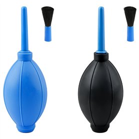 Lotsdonxia Souffleur d'air et brosse douce nettoyeur pompe - Grand flux d'air puissant outil de dépoussiérage pour appareils pho