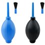 Lotsdonxia Souffleur d'air et brosse douce nettoyeur pompe - Grand flux d'air puissant outil de dépoussiérage pour appareils pho
