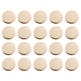 Artibetter 20 Boutons DoréS En Alliage De Zinc Pour Manteaux