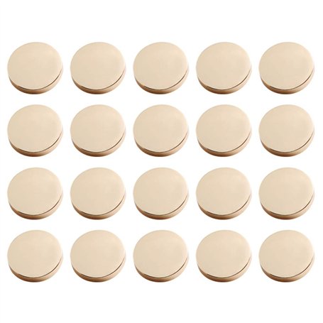 Artibetter 20 Boutons DoréS En Alliage De Zinc Pour Manteaux