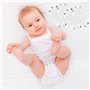 Rallonges à Pression Pour Bodys 4 Piece Body BéBé Extender, Extension De Vêtements De Bébé, Tissu Coton pour Body Bébé Extender,