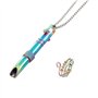 Uirheurd Collier Respiration Anti Tabac Collier de Respiration Anti Tabac Collier Respiration Livré Avec 1 Bague pour Méditation