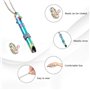 Uirheurd Collier Respiration Anti Tabac Collier de Respiration Anti Tabac Collier Respiration Livré Avec 1 Bague pour Méditation