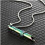Uirheurd Collier Respiration Anti Tabac Collier de Respiration Anti Tabac Collier Respiration Livré Avec 1 Bague pour Méditation