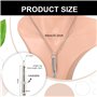 Uirheurd 2 Pièces Collier Respiration Anti Tabac Collier Respiratoire Collier Respiration Avec 2 Styles pour Exercices de Respir