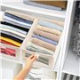 Dachiy Lot De 2 Boîte Rangement Vêtement, Avec Fenêtre Transparente, Boite Rangement Vetement, Boîte De Rangement Pliable, Pour 