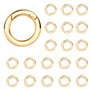 20 Pièces Rond Mousqueton