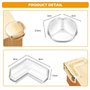 20 Pièces Protection Coin de Table Bébé Protège Coin de Table Bebe Protection Angle Meuble pour Table Coin Enfant Meubles Bureau