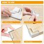20 Pièces Protection Coin de Table Bébé Protège Coin de Table Bebe Protection Angle Meuble pour Table Coin Enfant Meubles Bureau