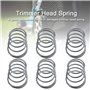 MAGT Ressort De Tête De Coupe, Ressort de Tondeuse à Gazon Accessoires De Tête De Coupe De Gazon 5pcs Bonne Flexibilité Ressorts