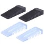 XPOOP 4 Pcs Butée de Porte en Caoutchouc