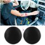 EBTOOLS Haut-Parleur 8cm - 8ohms 20W Noir Mini Rond pour Voiture avec Adhésif