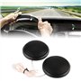 EBTOOLS Haut-Parleur 8cm - 8ohms 20W Noir Mini Rond pour Voiture avec Adhésif