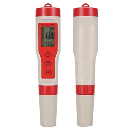 PH mètre numérique PH mètre 4 en 1 Multifonctionnel PH/EC/TDS/Temp mètre numérique testeur de qualité de l'eau Moniteur mètre St
