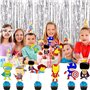 Drapeau des Cure-Dents,Homme Araignée Toothpick Flags 24 PCS Super Héros Cupcake Toppers Décoration Cupcake Enfants Anniversaire