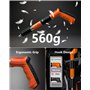 Yavinane Pistolet à Clous Manuel avec 5 Niveaux de Puissance Réglable, Outil de Fixation Portable avec 180 Clous Ronds pour Plaf