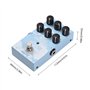 summina Effecteur de réverbération Sélection de réverbération à 9 modes unité d'effets pour guitare réverbération des effets de 