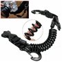 VIVIIHOO Accessoires de plongée - Lot de 2 câbles spiralés rétracteurs de plongée avec mousqueton et fermeture rapide pour camér