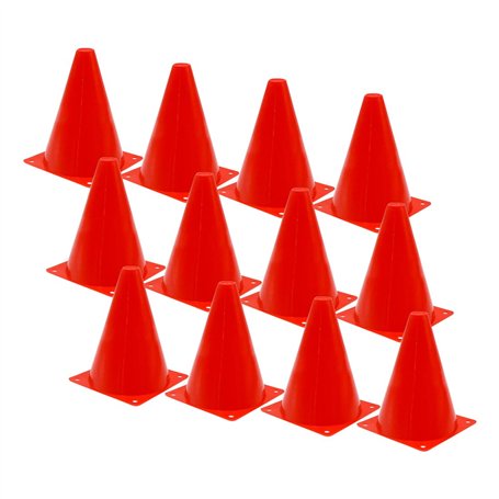 VIVIIHOO Lot de 12 cônes de marquage pour enfants - 19 cm - Pour le sport